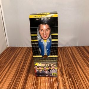 Lance Bass 2001 Bobble Head Doll NSYNC Best Buy Childrens Foundation Collection